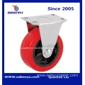 Red PU Swivel Caster for Truck